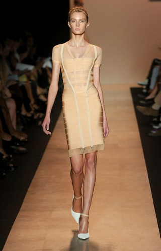 Illustration for article titled Herve Leger's Dresses Will Crush Your Ribs, Beautifully.